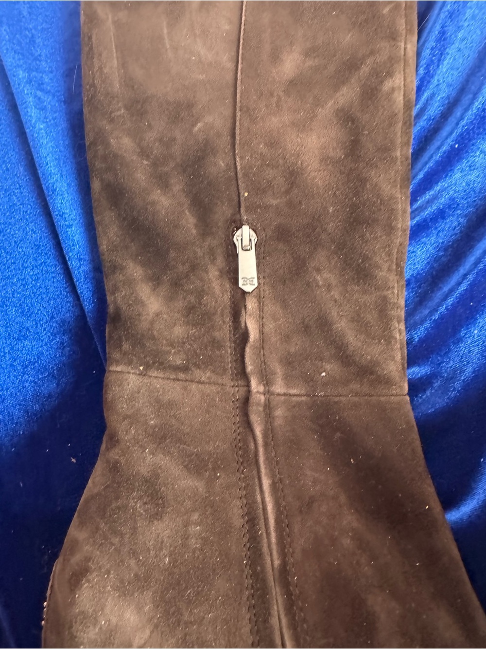 Sam Edelman Sylvia Knee High Chocolate Suede Boots - Picture 10 of 11